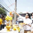 ป๋อ-ณัฐวุฒิ, พรีม-รณิดา, วิกกี้-สุนิสา นำทีมนักแสดงบวงสรวงละคร "ทางผ่านกามเทพ"