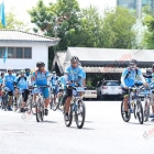 รวมภาพบรรยากาศเหล่า "ศิลปิน-คนดัง" พร้อมใจกันร่วมกิจกรรม "Bike for Mom ปั่นเพื่อแม่"