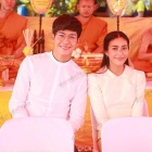 "พุฒ-จุ๋ย" ร่วมงานบุญ ยกช่อฟ้า ช่อที่ 8