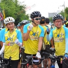 รวมภาพเหล่าคนบันเทิงพร้อมใจร่วมกิจกรรม “ปั่นเพื่อพ่อ Bike for Dad”