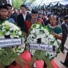 ภาพบรรยากาศ งานศพ "ปอ ทฤษฎี"