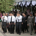 ภาพบรรยากาศ งานศพ "ปอ ทฤษฎี"