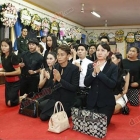 ภาพบรรยากาศ งานศพ "ปอ ทฤษฎี"