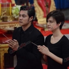ภาพบรรยากาศ งานศพ "ปอ ทฤษฎี"
