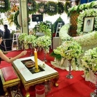 ภาพบรรยากาศ งานศพ "ปอ ทฤษฎี"