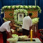 ภาพบรรยากาศ งานศพ "ปอ ทฤษฎี"