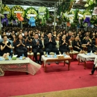 ภาพบรรยากาศ งานศพ "ปอ ทฤษฎี"