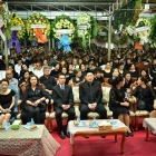 ภาพบรรยากาศ งานศพ "ปอ ทฤษฎี"