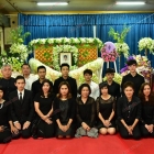 ภาพบรรยากาศ งานศพ "ปอ ทฤษฎี"