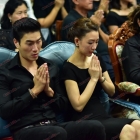 ภาพบรรยากาศ งานศพ "ปอ ทฤษฎี"