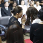 ภาพบรรยากาศ งานศพ "ปอ ทฤษฎี"