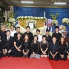 ภาพบรรยากาศ งานศพ "ปอ ทฤษฎี"
