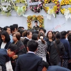 ภาพบรรยากาศ งานศพ "ปอ ทฤษฎี"