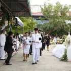 บรรยากาศงานพระราชทานเพลิงศพ "ปอ ทฤษฎี" 