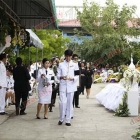 บรรยากาศงานพระราชทานเพลิงศพ "ปอ ทฤษฎี" 