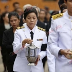 บรรยากาศงานพระราชทานเพลิงศพ "ปอ ทฤษฎี" 