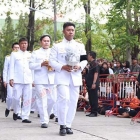 บรรยากาศงานพระราชทานเพลิงศพ "ปอ ทฤษฎี" 