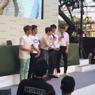 แฟนคลับฟินกระจายเมื่อ 5 หนุ่ม Sehun, Sohu, Chen, Chanyeol และ Xiumin ไอดอลเกาหลีวง EXO