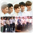 แฟนคลับฟินกระจายเมื่อ 5 หนุ่ม Sehun, Sohu, Chen, Chanyeol และ Xiumin ไอดอลเกาหลีวง EXO