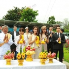 "แอน" นำทีม "ณเดชน์-ญาญ่า" และดาราดังร่วมบวงสรวง "ลิขิตรัก (The Crown Princess)"