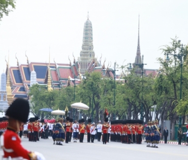 ขบวนพระบรมราชอิสริยยศ พระราชพิธีถวายพระเพลิงพระบรมศพ พระบาทสมเด็จพระปรมินทรมหาภูมิพลอดุลยเดช บรมนาถบพิตร