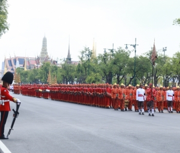 ขบวนพระบรมราชอิสริยยศ พระราชพิธีถวายพระเพลิงพระบรมศพ พระบาทสมเด็จพระปรมินทรมหาภูมิพลอดุลยเดช บรมนาถบพิตร