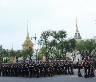 ขบวนพระบรมราชอิสริยยศ พระราชพิธีถวายพระเพลิงพระบรมศพ พระบาทสมเด็จพระปรมินทรมหาภูมิพลอดุลยเดช บรมนาถบพิตร