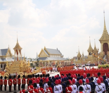 ขบวนพระบรมราชอิสริยยศ พระราชพิธีถวายพระเพลิงพระบรมศพ พระบาทสมเด็จพระปรมินทรมหาภูมิพลอดุลยเดช บรมนาถบพิตร