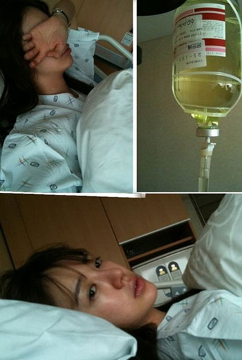 “ยุนอึนเฮ” โหมงานหนัก ล้มป่วยนอนรับน้ำเกลือ