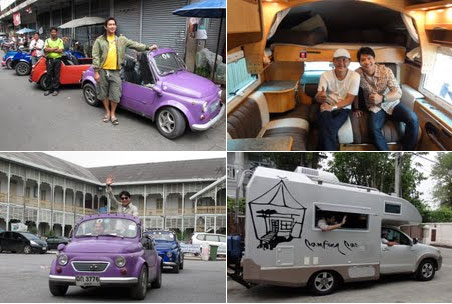 จิ๋วแต่แจ๋ว “แท็กซี่โบราณ” “รถเฟียต 500” เอกลักษณ์เมืองนนท์