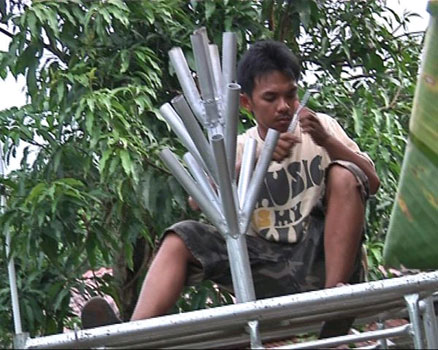 ไฟฟ้าช็อต หวิดดับ!!