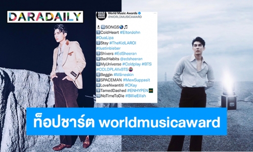 “มิว ศุภศิษฏ์”พาเพลง SPACEMAN ขึ้นท๊อปชาร์ต worldmusicaward