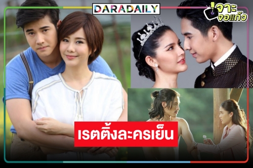 เปิดเรตติ้งละครเย็น “บัลลังก์ดอกไม้-หงส์ฟ้า-บอดี้การ์ดหมอลำ” สูสี