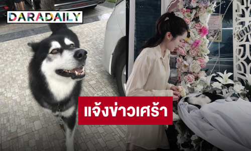 “ปันปัน สุทัตตา” สูญเสียเพื่อนร่วมชีวิตที่อยู่กันมา 13 ปี “น้องลูกหมี” กลับดาวหมาแล้ว