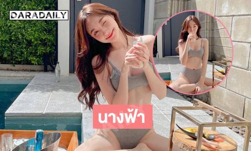 อินฟลูสาวสวยในลุคอาหารเช้าน่ารักสดใสมากๆ