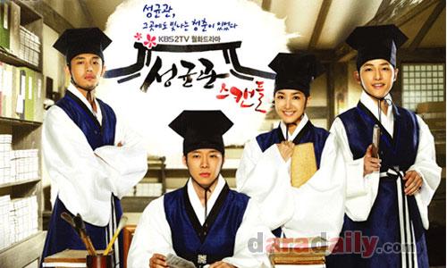 เรื่องย่อละคร : บัณฑิตหน้าใส หัวใจว้าวุ่น (SUNGKYUNKWAN SCANDAL)