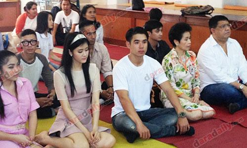 ภาพยนตร์รัก-ตลก "มนต์รักลูกทุ่ง" ทำบุญถวายเพล ณ วัดพระราม 9