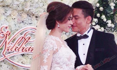 "อ้อน" ควงหวานใจวิวาห์หวานชื่น