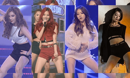 เปิดโผรายชื่อไอดอลสาวเกาหลีที่มีท่าเต้นเซ็กซี่ที่สุด!
