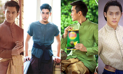 คอนเฟิร์มหล่อคูณสิบ! เมื่อดาราชายตัวท็อปสวมชุดไทย