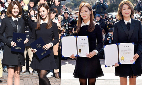 ส่องภาพบรรยากาศงานรับปริญญา สองสาว "Yuri-Sooyoung" วง SNSD