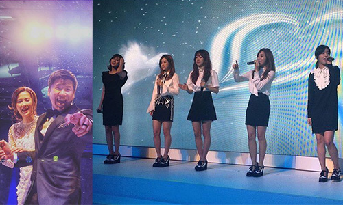อดีตนักร้องดูโอ้! “จีน่า” เข้าพิธีวิวาห์ สุดเซอร์ไพรส์ไอดอลเกาหลี Apink ร่วมงาน
