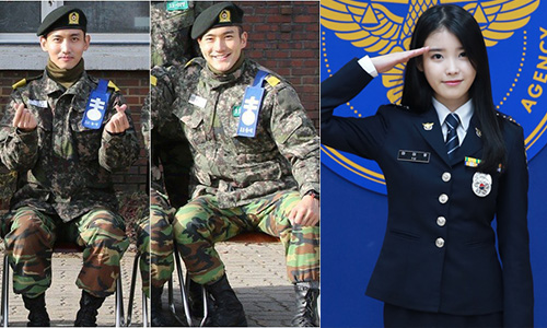 16 ไอดอลเกาหลีที่ดูดีขึ้นเมื่อใส่ชุดเครื่องแบบ