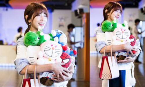 ส่องความน่ารักของ "Park Shin Hye" กับเบื้องหลังการถ่ายซีรีส์ "Doctors"