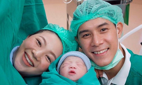 คลอดแล้ว! “กาย-ฮารุ” เผยโฉม “น้องเอเดน” สมาชิกใหม่