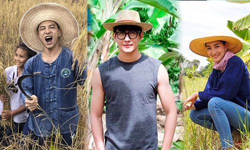 พลิกภาพอีกมุมของดารา! ในวิถีชีวิตเรียบง่ายเป็นเกษตรกรทำไร่ทำนาปลูกพืชผัก