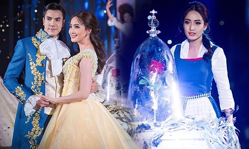 “แต้ว” สวยทุกลุค! เมื่อ “เจ้าแม่นาคี” แปลงโฉมเป็น “เบลล์” ใน “Beauty and the beast” 