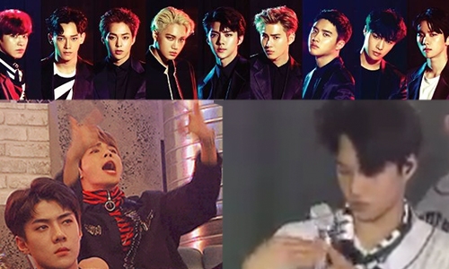 10 ช็อตมุมหลุดๆ ของ “EXO” ที่นอกจากความหล่อเท่ก็ตลกเหมือนกัน