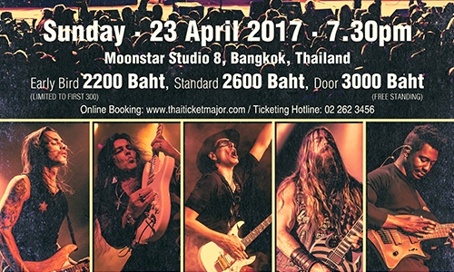 GENERATION AXE A Night of Guitars Asia Tour 2017 Live Concert in Bangkok