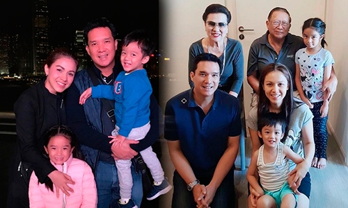 ชีวิตต่างกับละคร! ส่องครอบครัว "กบ" ความน่ารักของสามี "บรู๊ค" และลูกๆ